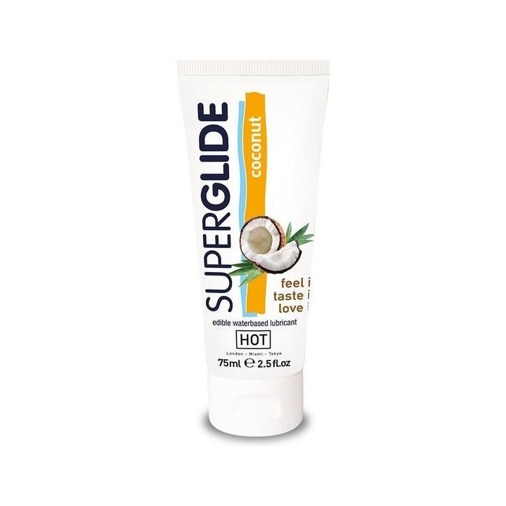 Hot Superglide Lubricante Comestible Coco