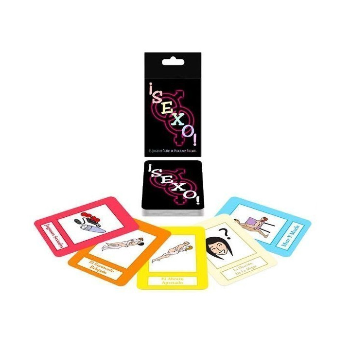 Juego de Cartas con Posturas Sexuales ¡Sexo!