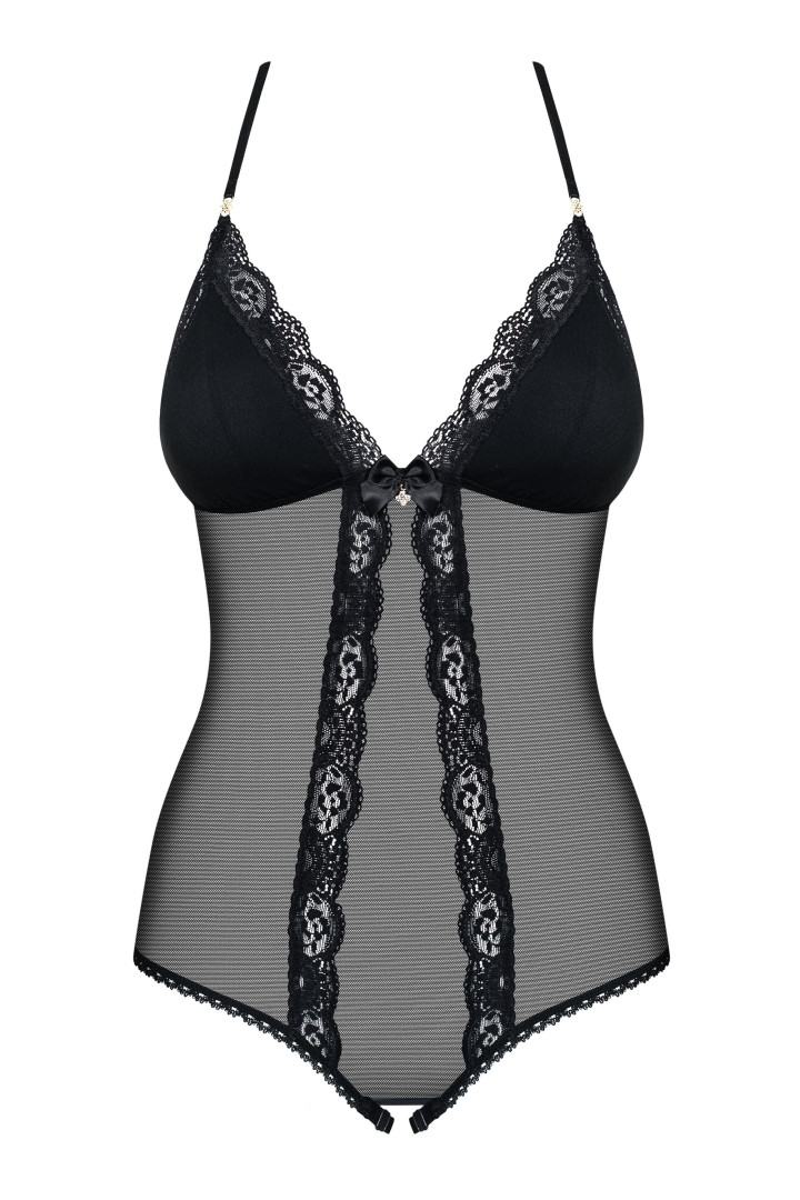 Body Teddy 841-Ted-1 Negro Aperturas