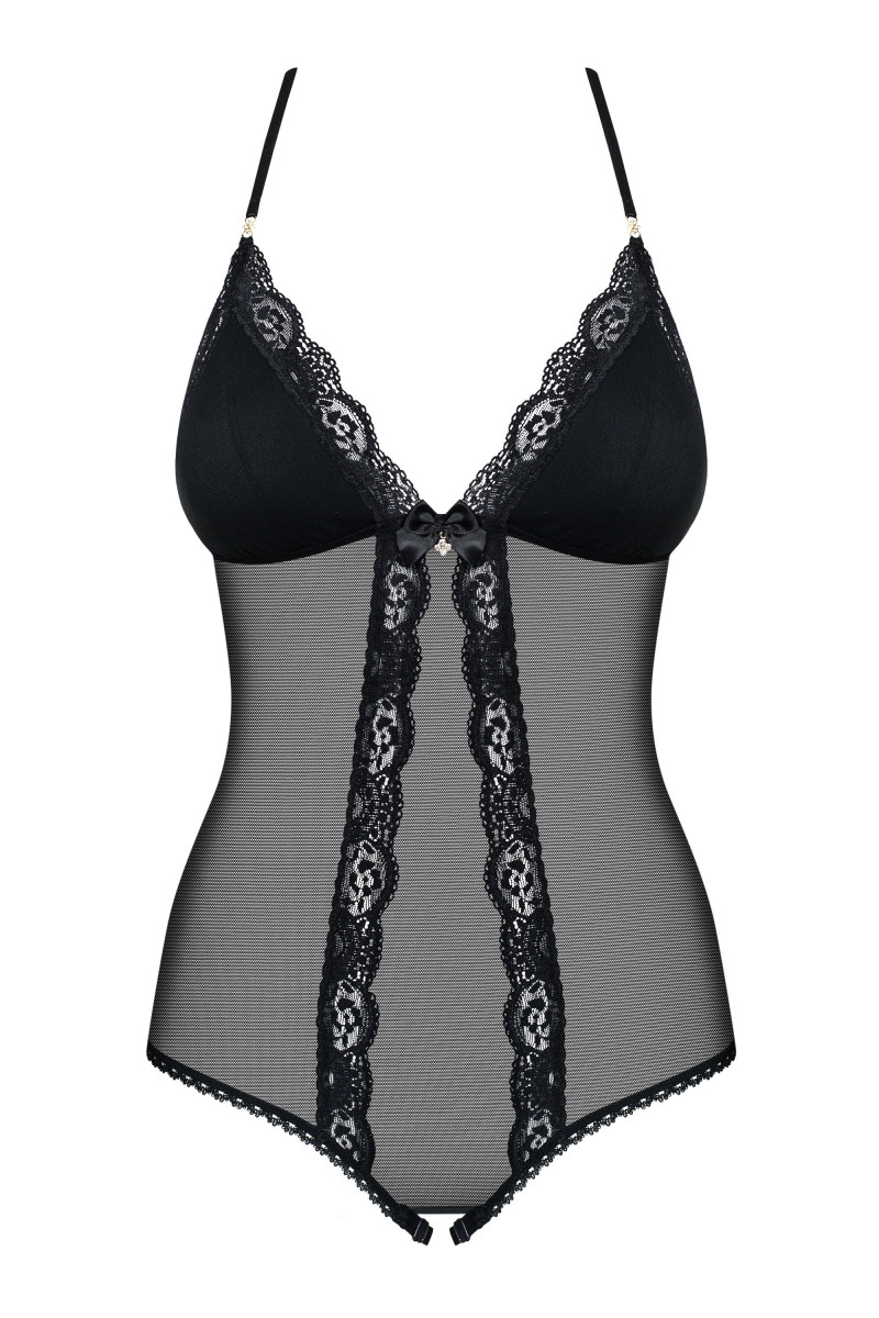 Body Teddy 841-Ted-1 Negro Aperturas