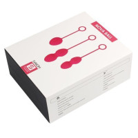 Nova Kit Kegel Bolas Rosa Intenso