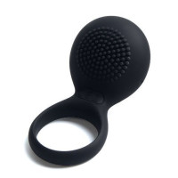 Tyler Anillo Vibrador Recargable Negro