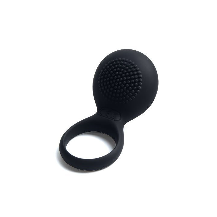 Tyler Anillo Vibrador Recargable Negro