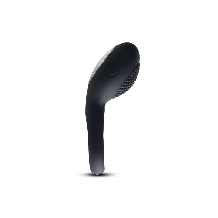 Tyler Anillo Vibrador Recargable Negro