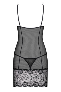 Tanga Alluria Chemise Negro