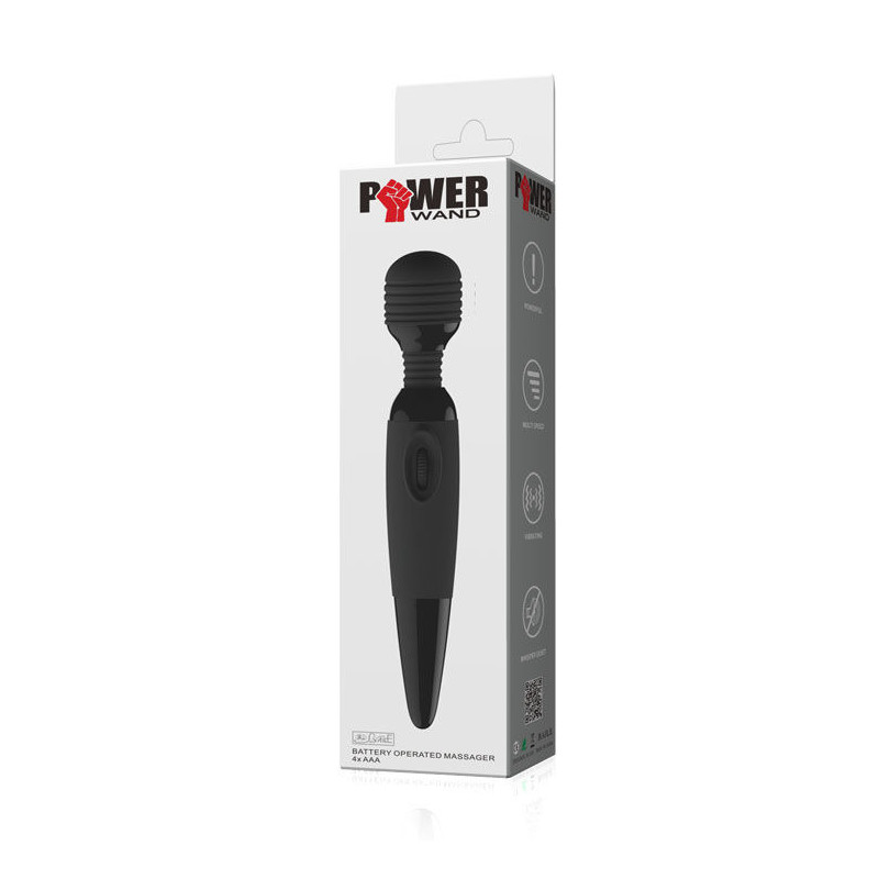 Power Masajeador Compacto Negro