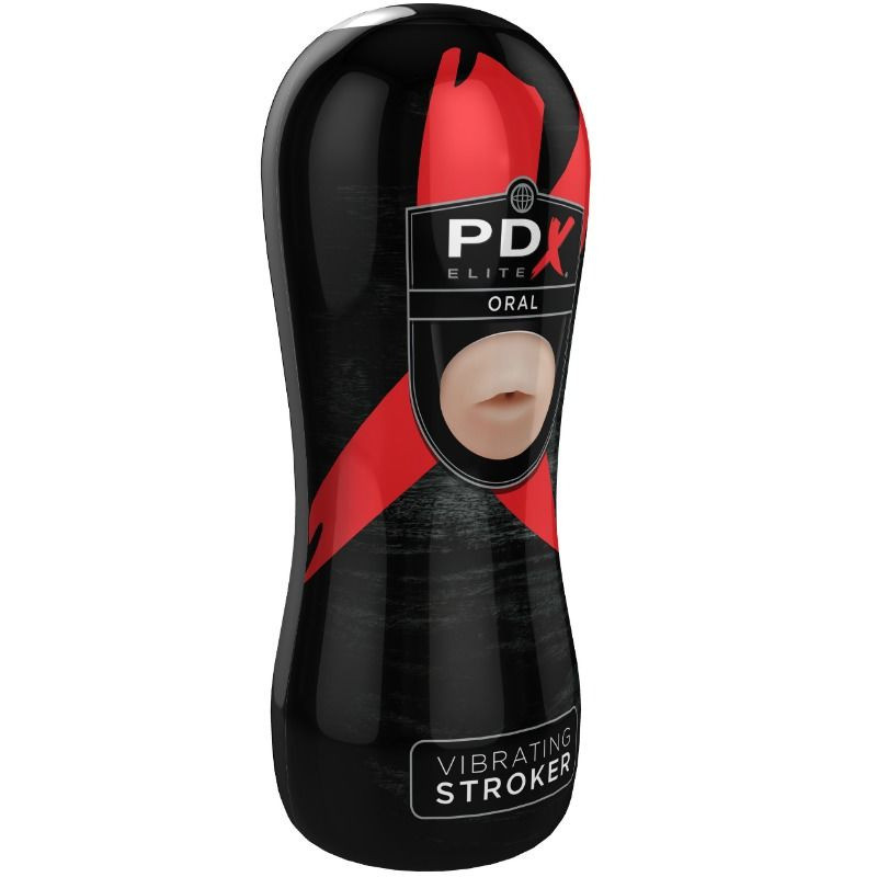 PDX Elite Masturbador Oral con Vibración