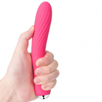 Anya Vibrador Función Calor Rosa