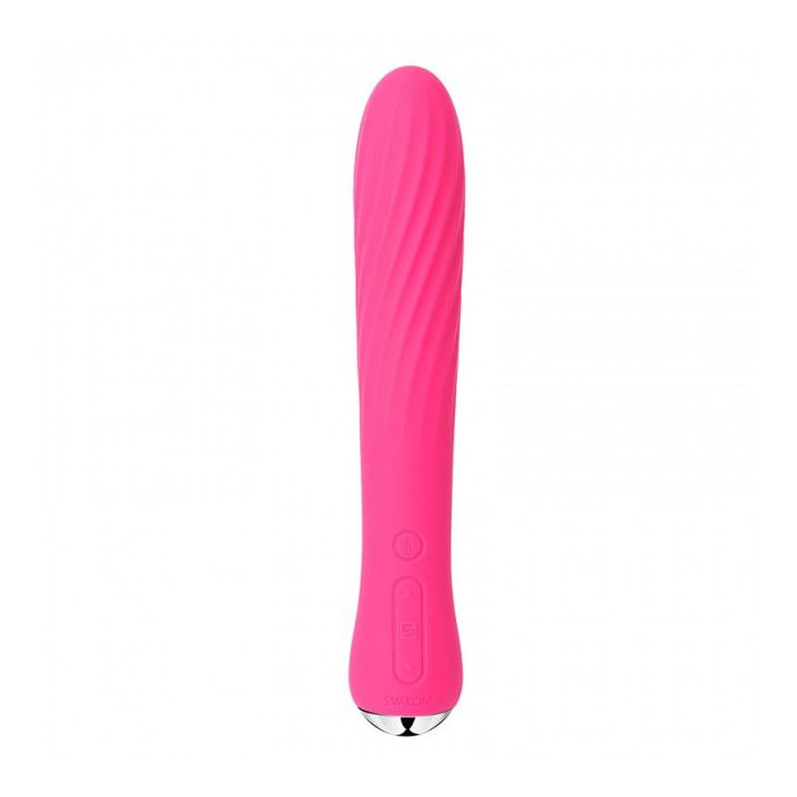 Anya Vibrador Función Calor Rosa