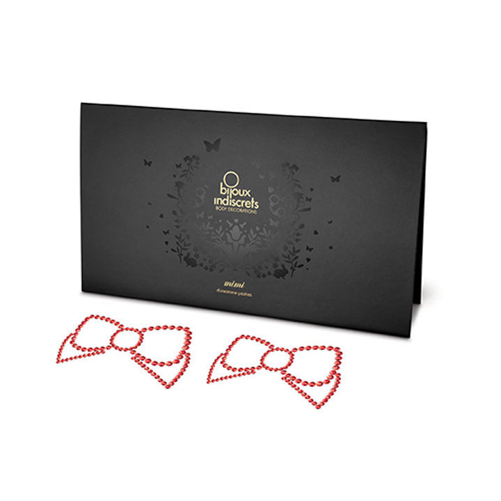 Mimi Bow Cubre Pezones Rojo