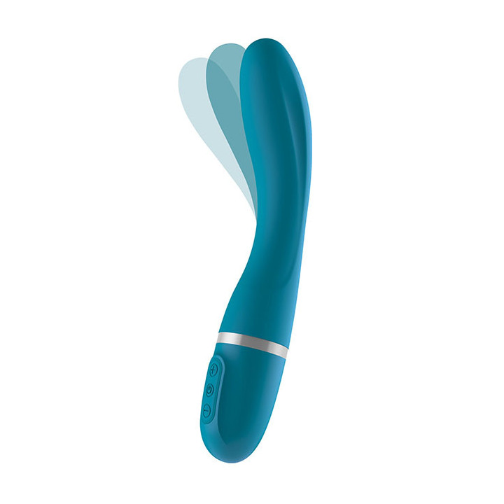 Bend It Ocean Vibrador Vertebrado Azul