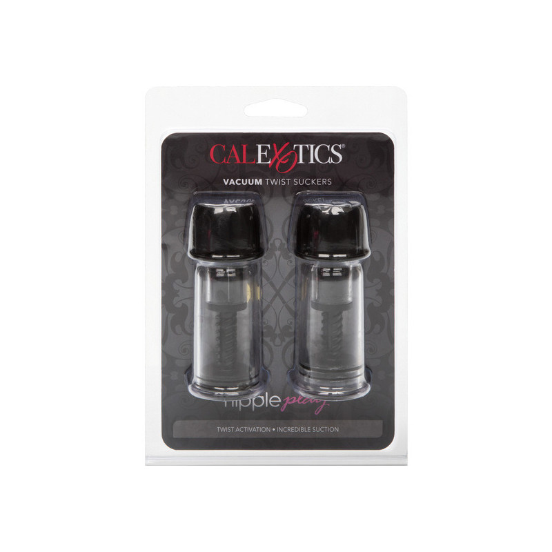 Vacuum Twist Succionadores Pezones Negro