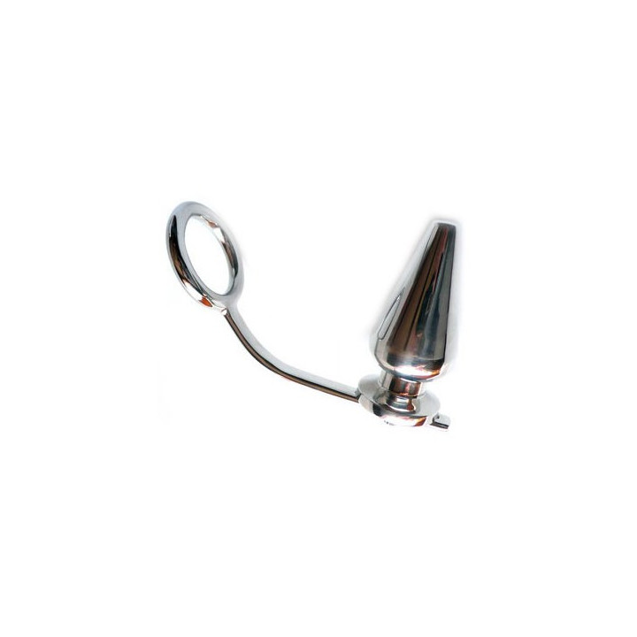 Anillo Acero con Plug Anal 50 x 50 mm