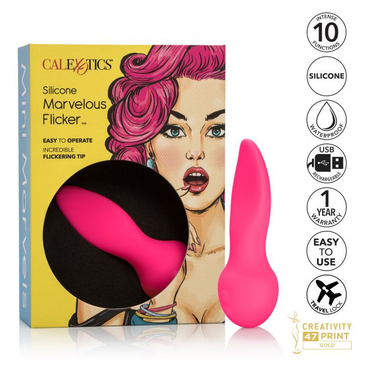 Estimulador de Silicona Mini Marvels Marvelous Flicker