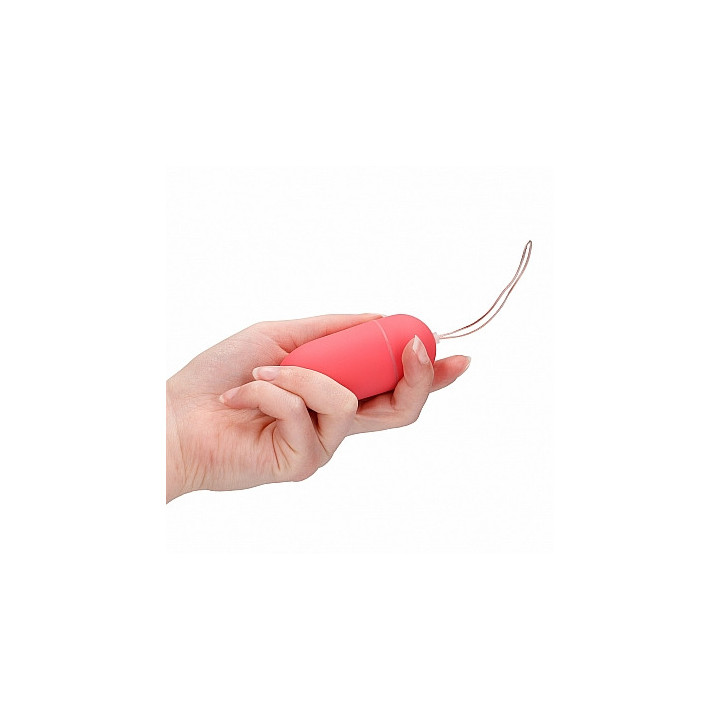 Huevo Vibrador 10 Vel. Remoto Rosa Grande