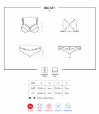 Conjunto 860-Set-2 Set dos piezas Blanco