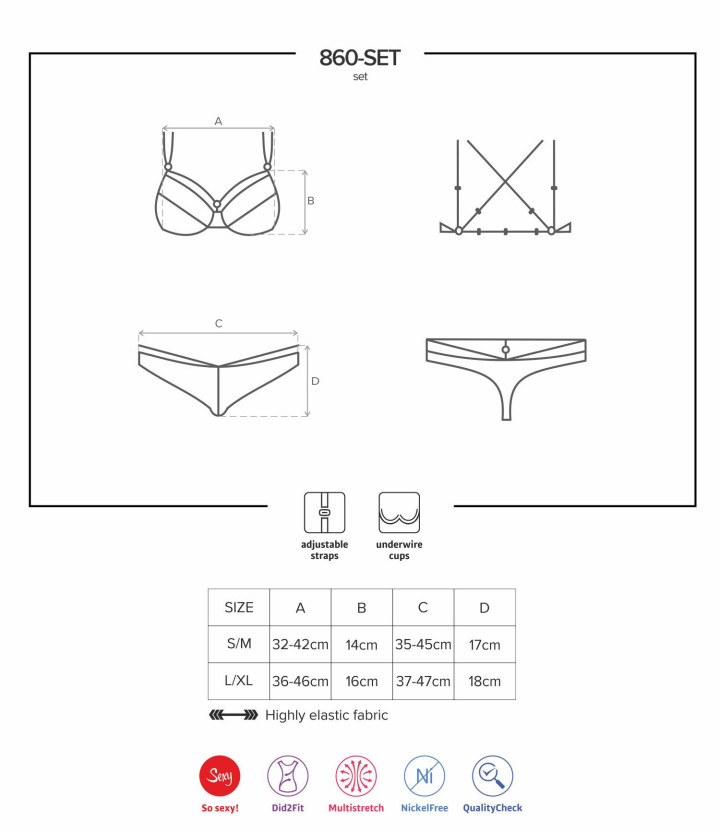 Conjunto 860-Set-2 Set dos piezas Blanco