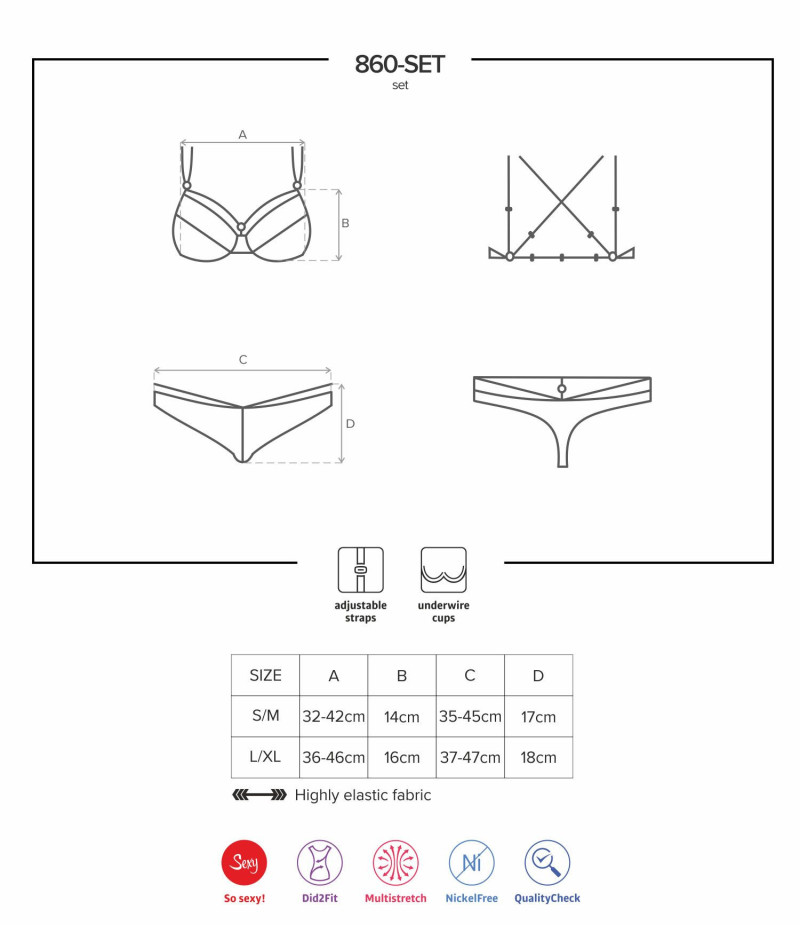 Conjunto 860-Set-2 Set dos piezas Blanco