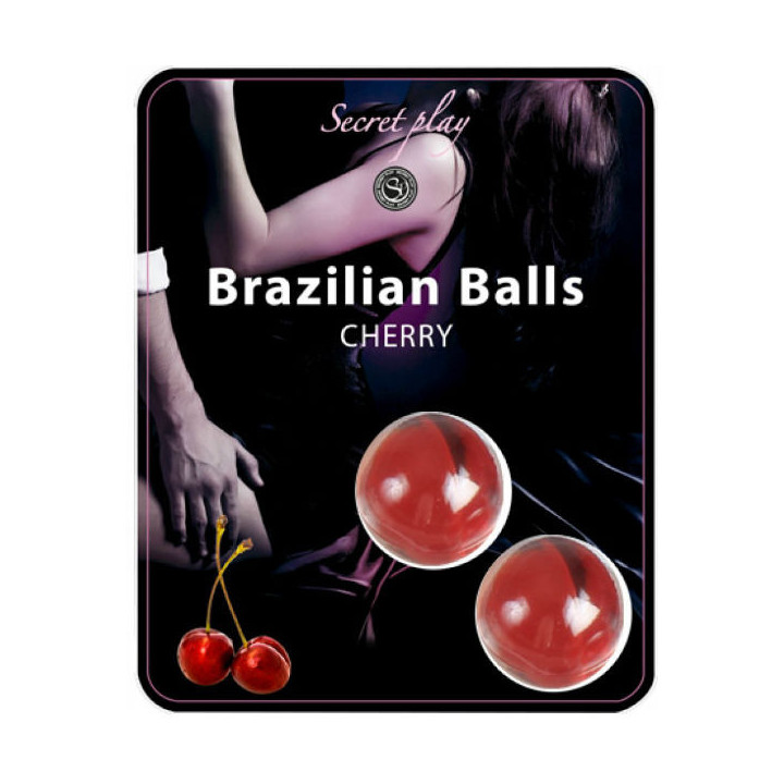 Secret Play Brazilian Balls Lubricantes Aroma Cereza