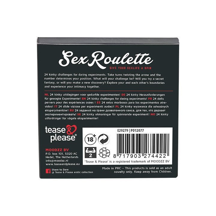 Juego Ruleta Sexy Kinky
