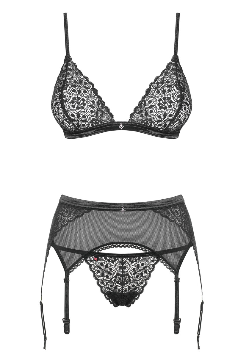 Shibu Set Tres Piezas Negro