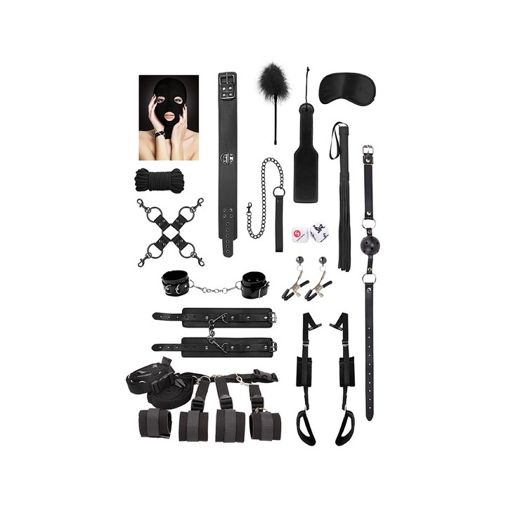 Kit Bondage Usuarios Avanzados Negro