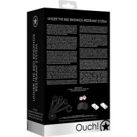 Kit de Restricciones para la Cama Negro