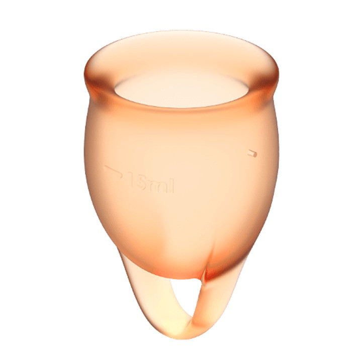 Feel Confident Copa Menstrual Naranja