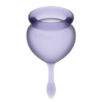 Satisfyer Feel Good Copa Menstrual Morado