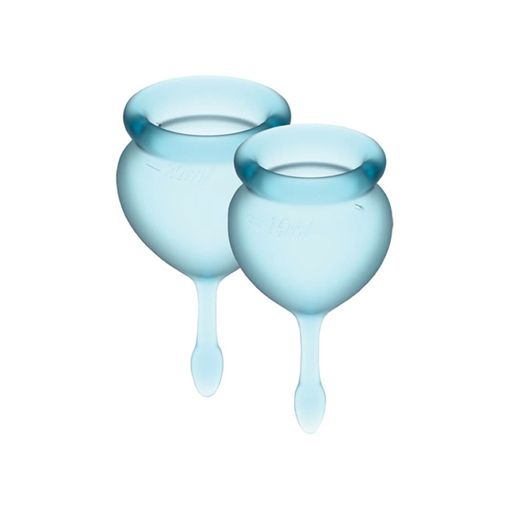 Satisfyer Feel Good Copa Menstrual Azul