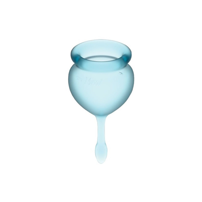 Satisfyer Feel Good Copa Menstrual Azul