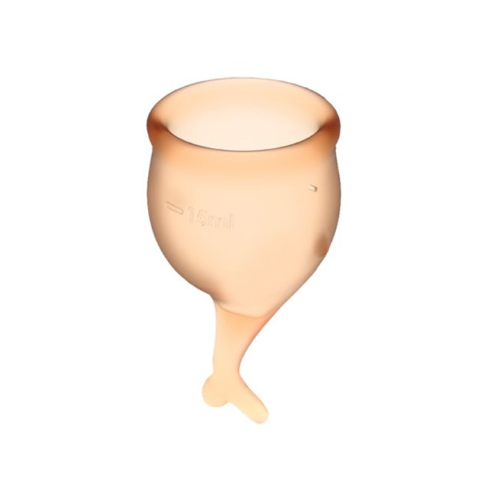 Feel Secure Copa Menstrual Naranja