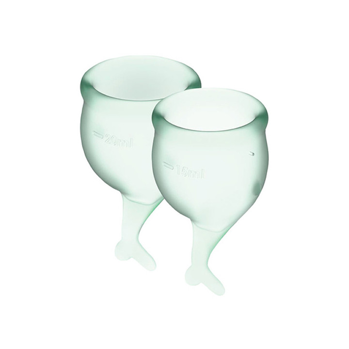Feel Secure Copa Menstrual Verde