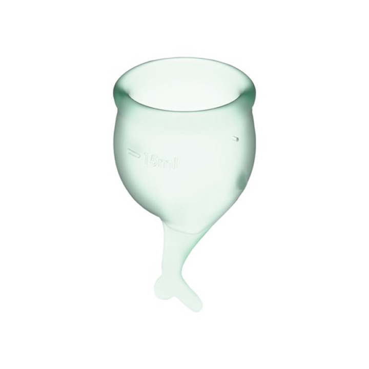 Feel Secure Copa Menstrual Verde