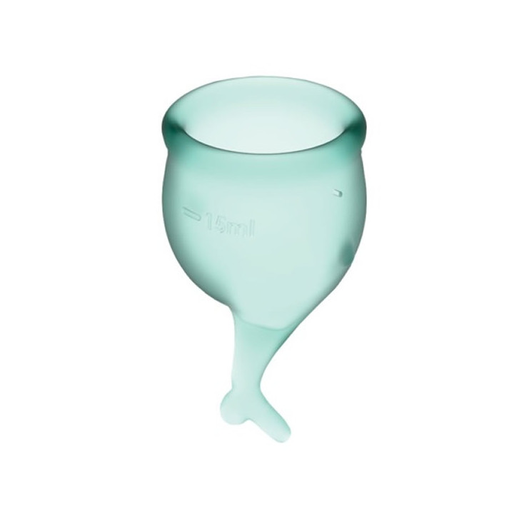 Feel Secure Copa Menstrual Verde Oscuro