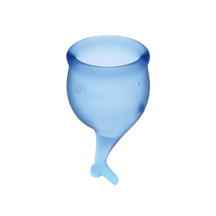Feel Secure Copa Menstrual Azul Oscuro