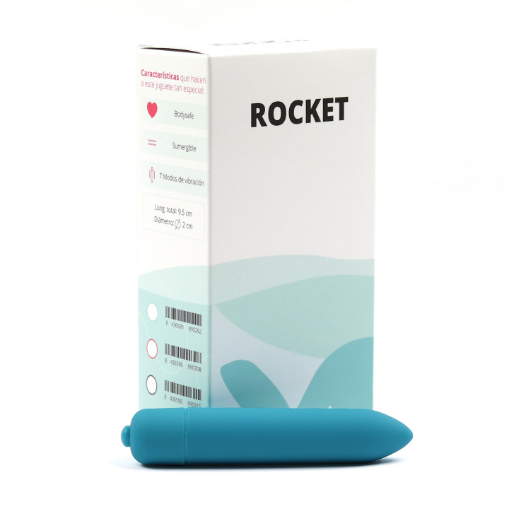 Rocket Vibrador Turquesa