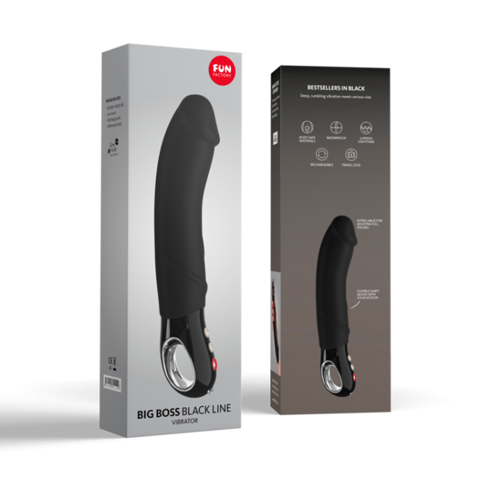 Big Boss Negro Vibrador XL