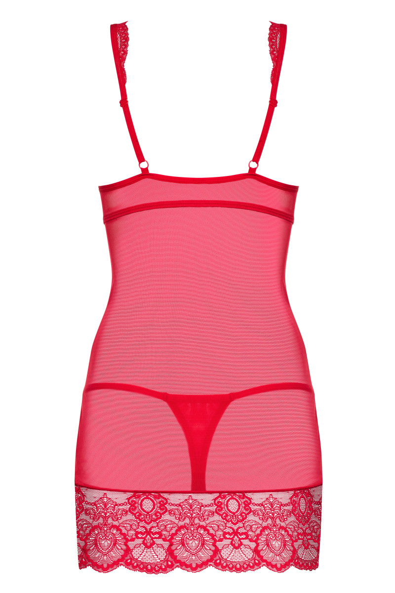 Chemise 853-Che-3 Rojo