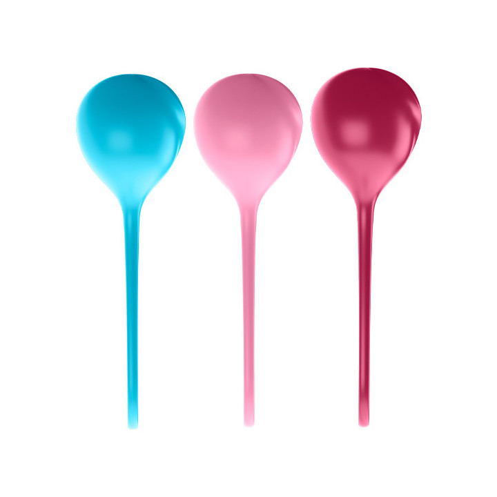 Pack 3 Bolas Kegel Satisfyer C01 Silicona