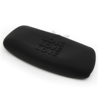 Love Bolsa de Viaje Mediana Negro
