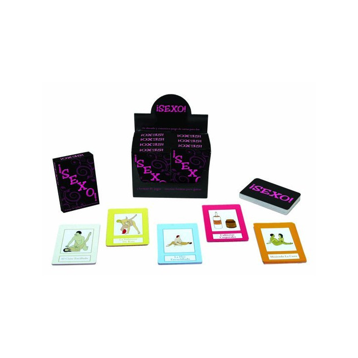Juego de Cartas con Posturas Sexuales ¡Sexo!