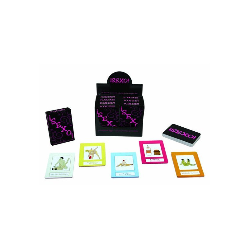 Juego de Cartas con Posturas Sexuales ¡Sexo!