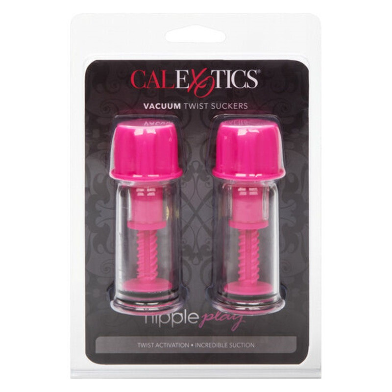 Vacuum Twist Succionadores Pezones Rosa