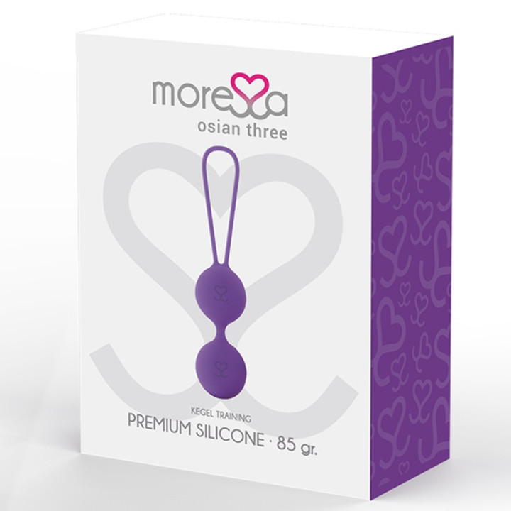 Bola Amoressa Osian Three Premium Silicona Lila
