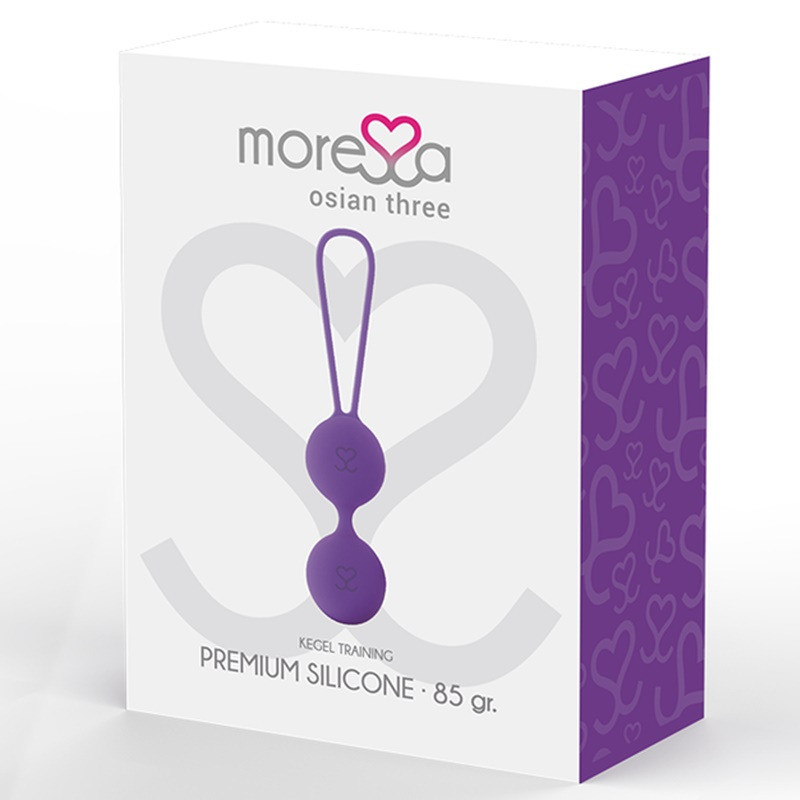 Bola Amoressa Osian Three Premium Silicona Lila