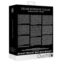 Collar Bondage Deluxe Negro