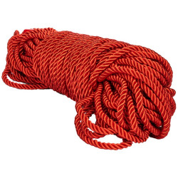 Cuerda BDSM Rojo 30 m