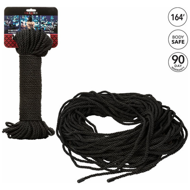 Cuerda BDSM Negro 50 m