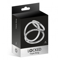 Triple Anillo Acero 45 - 32 - 37 mm